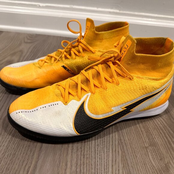 Nike mercurial FlyKnit Futsal indoor soccer cleats size 11 - Picture 3 of 3